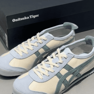 First Copy Onitsuka Tiger Mexico 66 Vintage Cream Grey Shoes