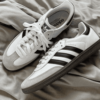 First Copy Replica Adidas Samba White Black Mens And Womens Shoes