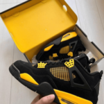 First Copy Replica Air Jordan 4 Thunder Yellow Shoes