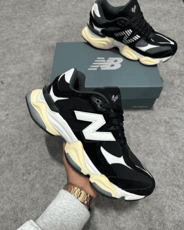 First Copy New Balance 9060 Black White Sneakers Shoes