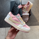 First Copy Nike Travis Scott x Air Jordan 1 Low Shy Pink