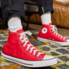 First Copy Red Converse Chuck Taylor All Star Shoes For Men